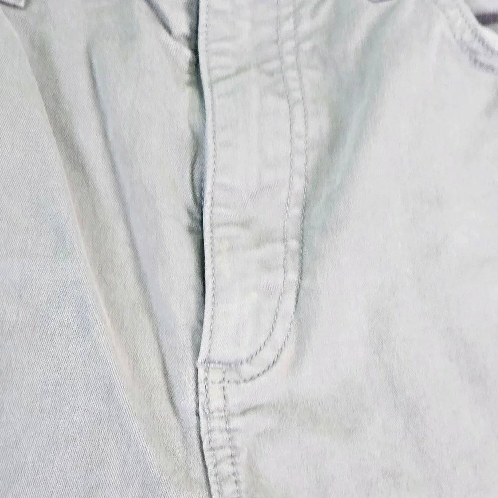 Flint And Tinder Pants Mens 33x34 Gray Chino 5 Pocket Tapered Fit Stretch Casual